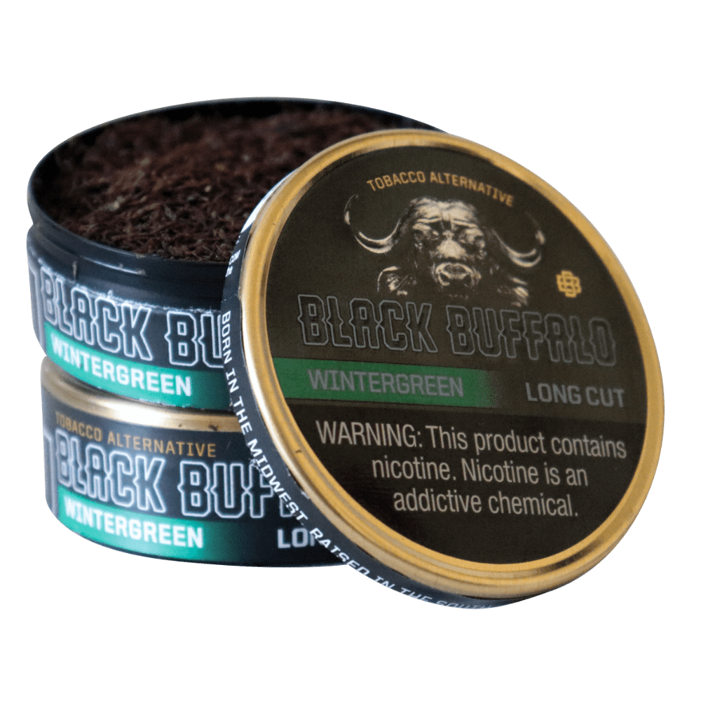 Black Buffalo Long Cut 2-Pack Wintergreen Long Cut