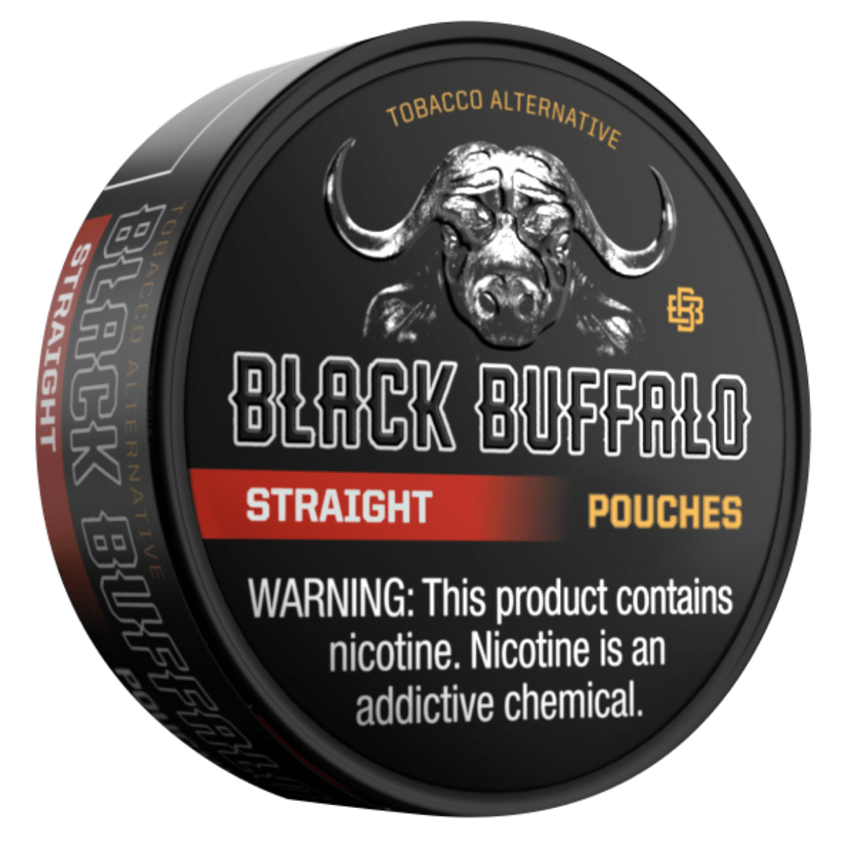Black Buffalo Pouches Straight Pouches