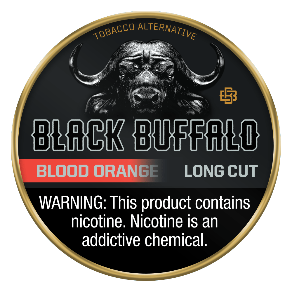 Black Buffalo Single Blood Orange Long Cut Black Buffalo Nicotine