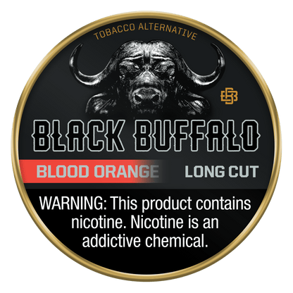 Black Buffalo Single Blood Orange Long Cut Black Buffalo Nicotine