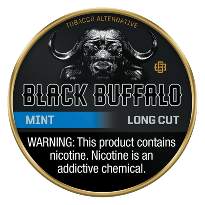 Black Buffalo Single Mint Long Cut Black Buffalo Nicotine