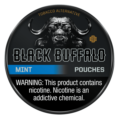 Black-Buffalo-Nicotine-Pouches-Mint-Flavored