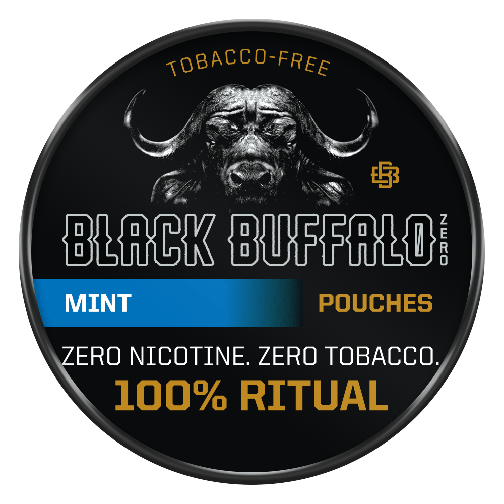 Black Buffalo Single Mint ZERO Pouches Black Buffalo ZERO