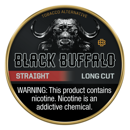 Black Buffalo Single Straight Long Cut Black Buffalo Nicotine