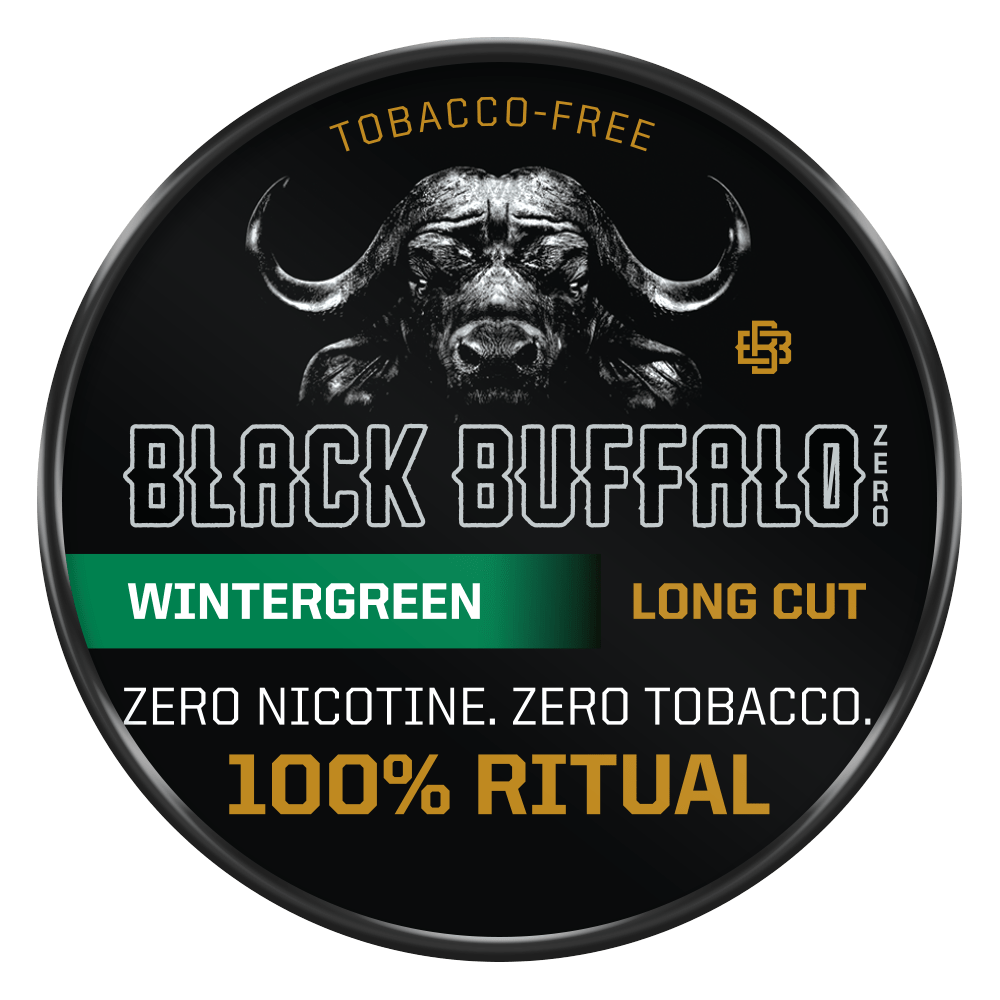 Black Buffalo Single Wintergreen ZERO Long Cut Black Buffalo ZERO