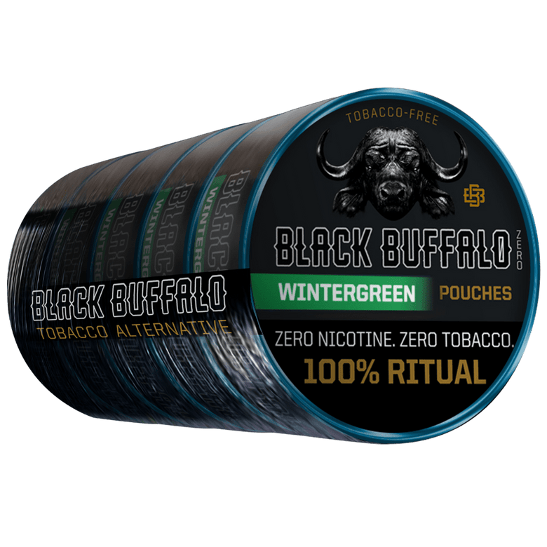 Wintergreen ZERO Pouches | 5-Can Roll