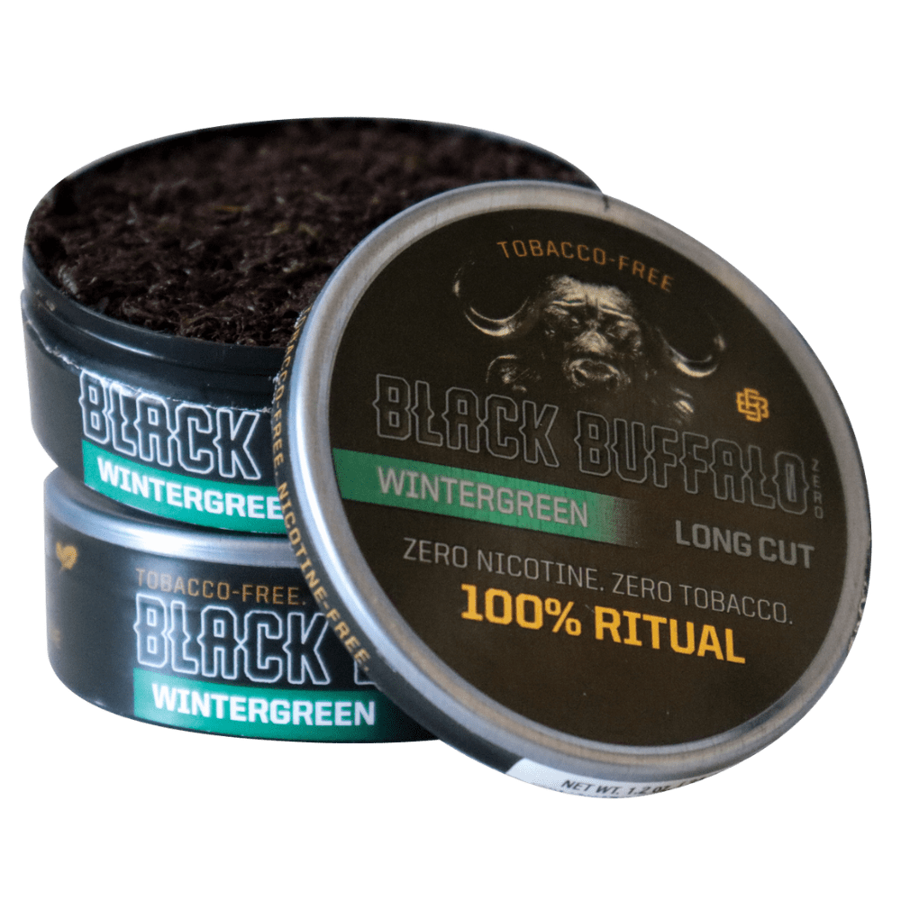 Black Buffalo ZERO 2-Pack Wintergreen ZERO Long Cut