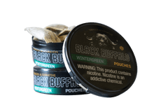 Black Buffalo Pouches / Wintergreen / 2-Pack Black Buffalo Nicotine
