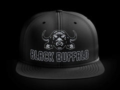 Black Buffalo Hats Snapback Hat
